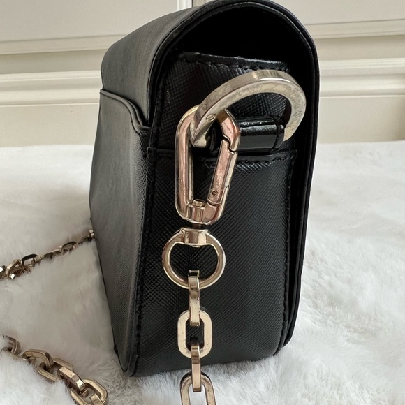 Authentic Tory Burch Saffiano Leather Crossbody Clutch - Picture 7 of 11